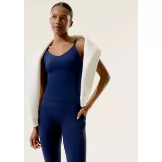 Regata Esportiva Feminina Decote V em Oferta na Shopee