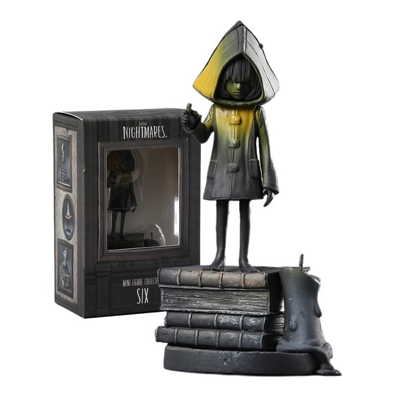 LITTLE NIGHTMARES フィギュア 4体セット Little Nightmares The Twin Chefs/Lady PVC Figura Modelo Estatueta