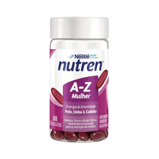 Nutren A-Z Mulher Pele Unha Cabelo 60 Cápsulas