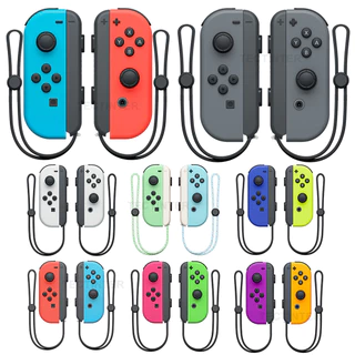 Controlador sem fio para console Nintendo Switch/NS Lite/NS OLED, Joycon Gamepad, Controle, Joystick, Joypad, Turbo,