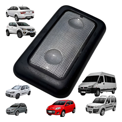  Luz Teto Central Salão Fiat Uno 2016 100174366