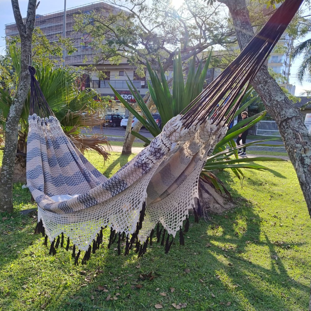 REDE DE DORMIR DESCANSO CROCHÊ CASAL REFORÇADA | Shopee Brasil
