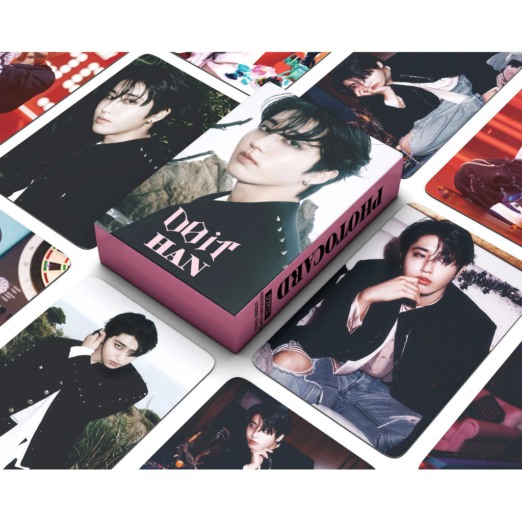 127 Unidades/Caixa Straykids Solo HAN Photocards Fazer Cartão KPOP