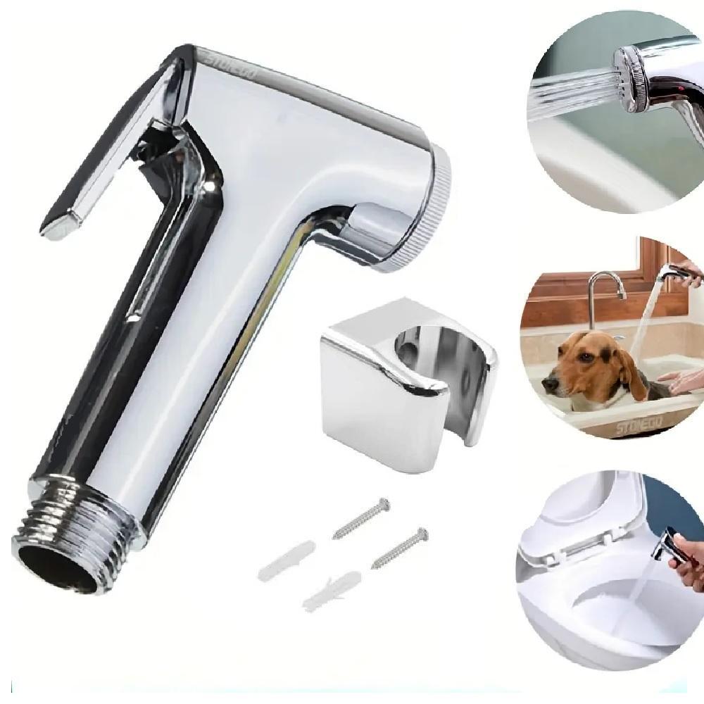 Gatilho Ducha Higienica Esguicho Cromado Torneira Chuveiro Duchinha