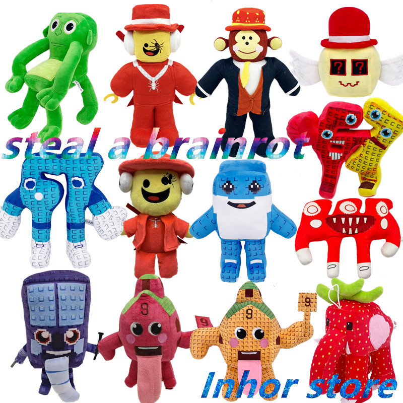 Roblox Roubar Um Brainrot Plushie Jandel 67 Blocos Da Sorte La