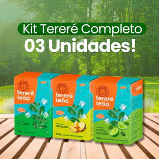 Kit 03 Sabores Tereré 500g Leão em Oferta na Shopee