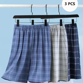 Kit 2 Cueca Samba Canção Masculino Short de Dormir Shortinho Fresquinho e Confortável Pijama em Oferta na Shopee