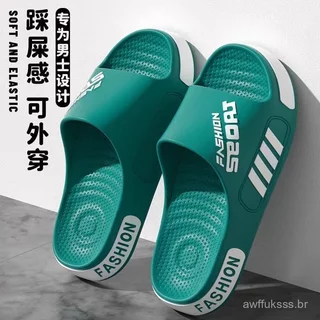 Chinelos Estilo Masculino FC Eva Tamanho Grande Sandálias Fashionáveis para Exterior PZHB