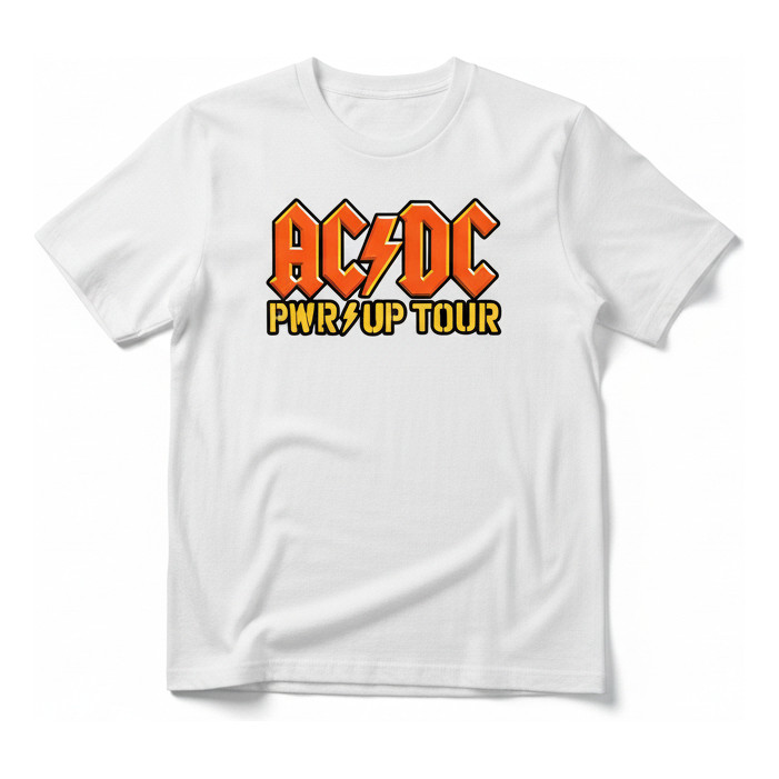 Camiseta Ac/dc Pwr Up Tour Show Classic Rock Brasil Unissex | Shopee Brasil