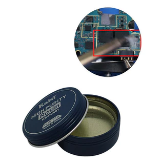 Breu Rosin 20g Resina Fluxo de Solda para Placa Eletrônica | Identificação de Curto, Retrabalho e Manutenção SMD