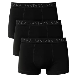 Kit com 3 Cuecas Boxer Algodão Egípicio Premium Adulto Masculino Original Santara