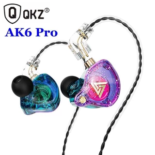QKZ AK6 AK6-X AK6 Pro AK6 Max Com Microfone Fones De Ouvido Esportivos Subwoofer Dinâmico Baixo