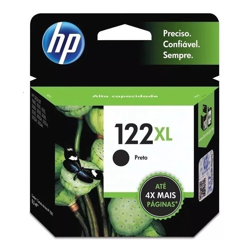 Cartucho Hp 122xl BK Preto | Shopee Brasil