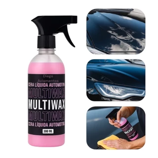 Cera Multiwax Batom Black 500ml Brilho Proteção Repelencia a Água