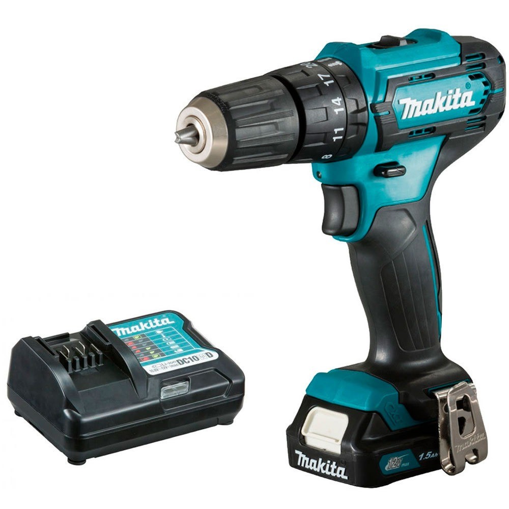 Imagem do produto Furadeira Parafusadeira de impacto 3/8" a bateria 12 volts - HP333DWYX3 - Makita (110V/220V)