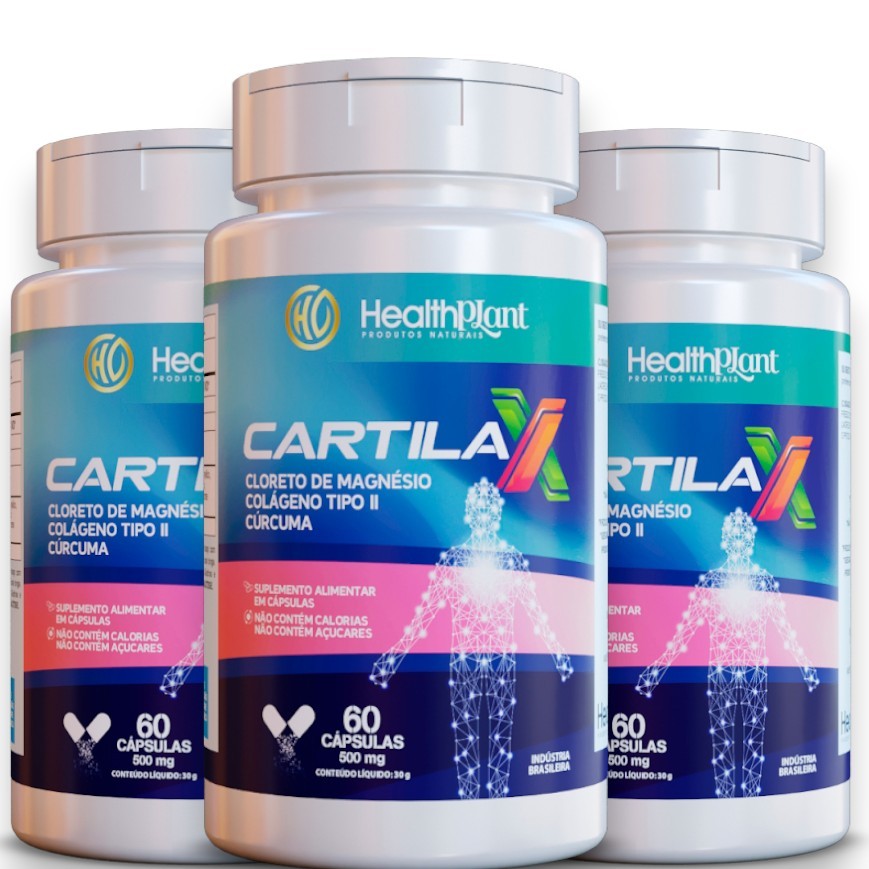 Suplemento Cartilax – Colágeno Tipo II Concentrado Não Desnaturado 100% ...