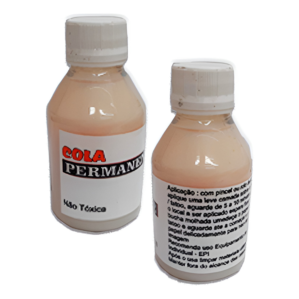 Cola Permanente 250 ml Anti- Alergica Ideal Para Pele | Shopee Brasil