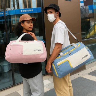 Bolsa De Viagem Sport Impermeável Com Alça Lateral Grande Capacidade 33L em Oferta na Shopee
