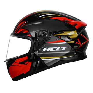 CAPACETE STREET POLAR RACE RANGER HELT PRETO VERMELHO TM 64