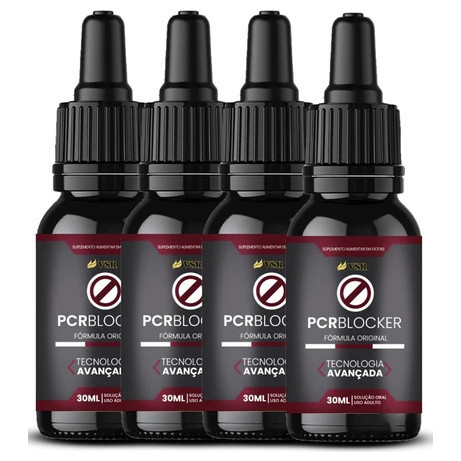 04 Pcr Blocker 30ml - Suplemento Alimentar Original - Envio Imediato ...