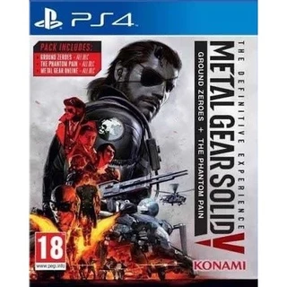 Metal Gear Solid V: Definitive Experience PS4 / Mídia Física / Usado Americano Hits