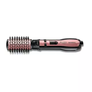 Escova Rotativa Mondial Black Rose Line Motorizada 1200W Preto/Rosé 220V - ER-10 em Oferta na Shopee