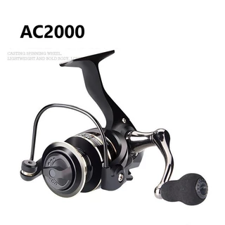 🐠AC2000 Molinete Profissional de Arremesso, Material de Aço Inoxidável, Capacidade Máxima de Carga 5kg