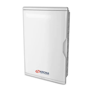 Quadro Distribuicao Embutir 27/36 Disj Pvc Resistente Krona