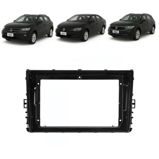 Moldura 9'' - Vw Polo virtus t-cross tiguan 2018 a 2022