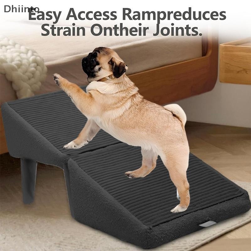[Dhiint] Wooden Pet Stair Ramp 2 In 1 Convertible Bench Foldable ...