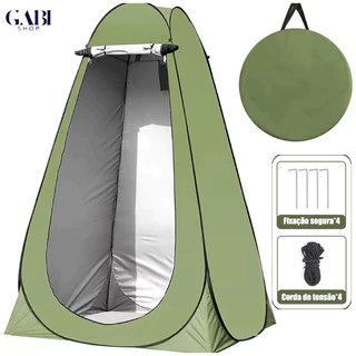 Barraca Privativa Instantânea 150×150×190 cm – Camping, Pesca, Banheiro Móvel GABI
