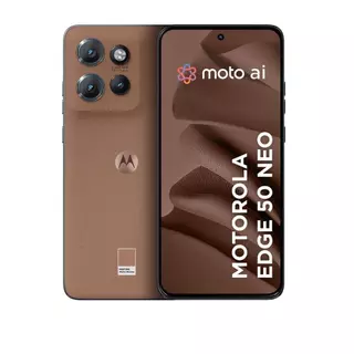 Smartphone Motorola Edge 50 Neo 5G 256GB 8GB 6.4" - Mocha Mousse + Ubook - Livros Digitais