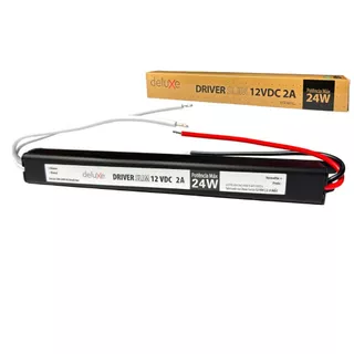 Driver Slim 12VDC2A 24w IP20 25mil H Vida Útil Bivolt Avant em Oferta na Shopee