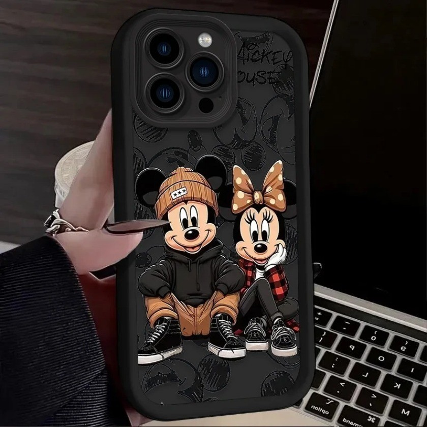Disney Mickey Minnie Casal Para Samsung A03 A04 A05 A10 A12 A35