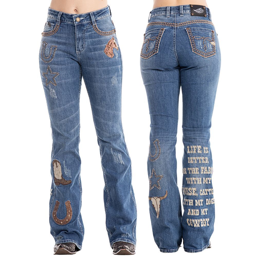 WEST.SHINE様 Calça Zenz Western Old Farm ZW0325008 Super Stone | Cris & Cia