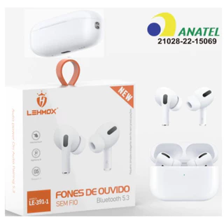 TWS Fone De Ouvido Airs Pro Estéreo Bluetooth 5.3 Sem Fio