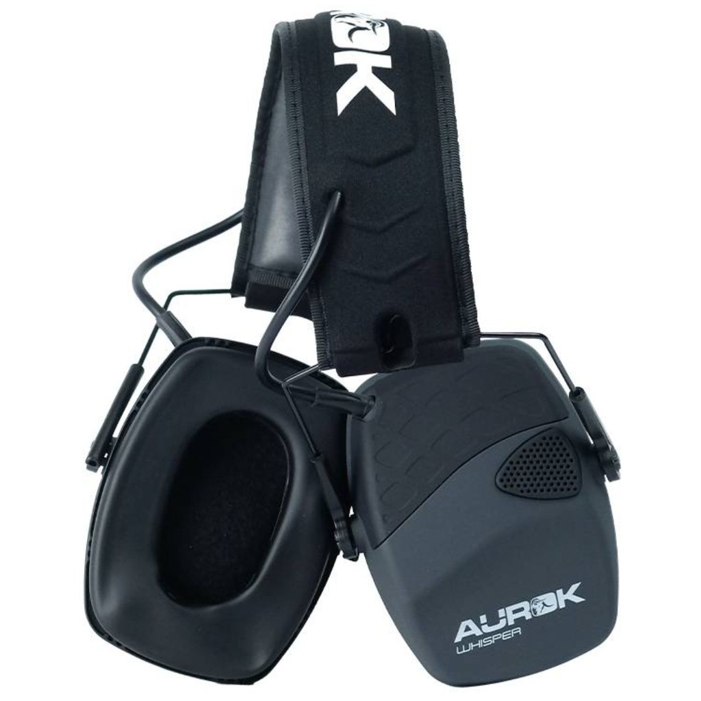 Abafador Auricular Eletrônico Para Tiro Esportivo Aurok Whisper 22 ...