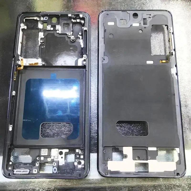 Para Samsung Galaxy S21 G991/S21 Plus G996/Ultra G998 Carcaça Placa De Moldura Intermediária