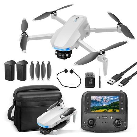 1080P 4K Drone S-X1 com GPS Inteligente, Bateria de 30 Minutos e Alcance de 5KM – Com 2 Baterias