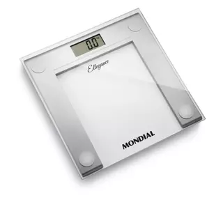 Balança Digital Mondial Ellegance 150kg com Display LCD Prata - BL-03 em Oferta na Shopee