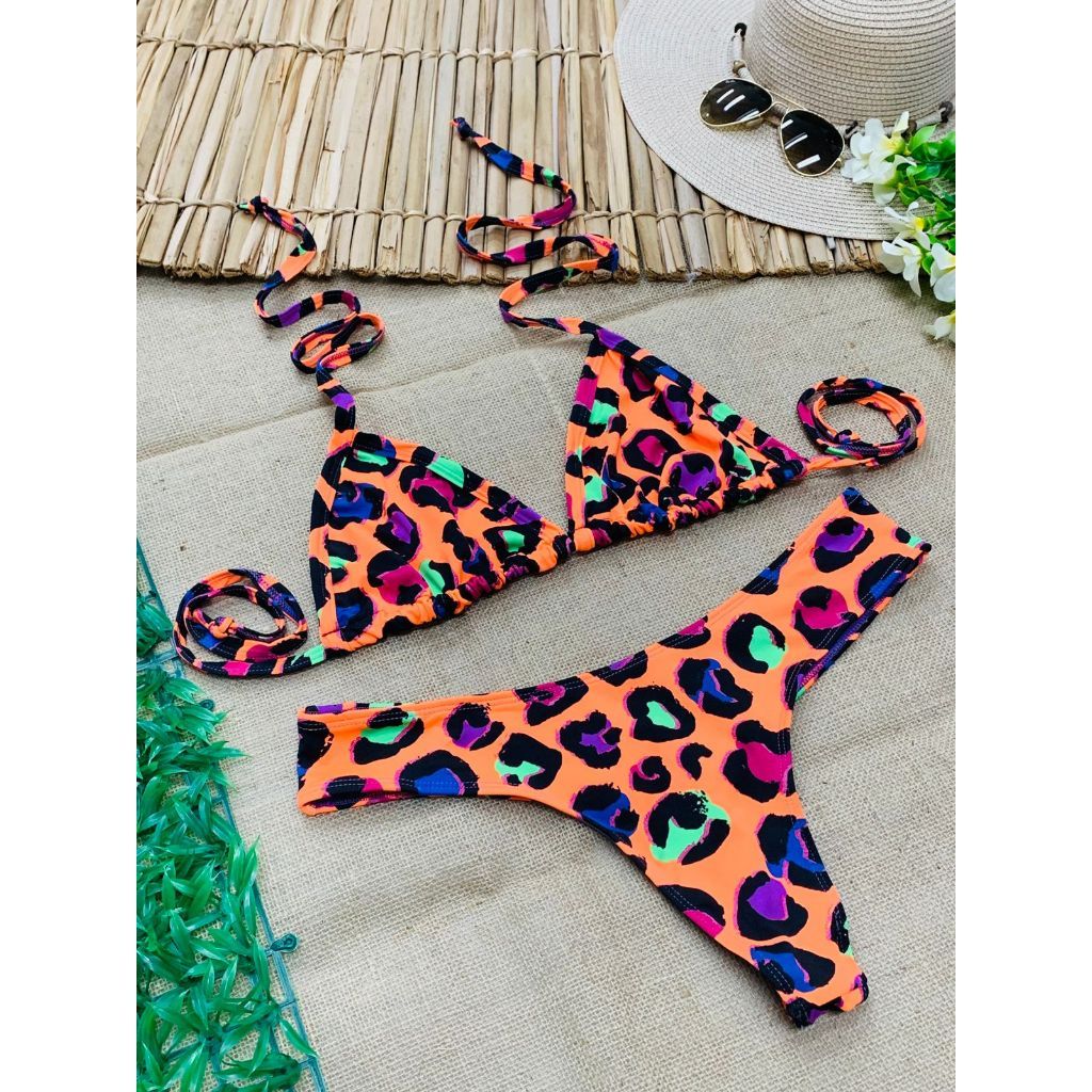 BIQUINI ASA DELTA FIO PLUS SIZE VERÃO MODA PRAIA TOP CORTININHA ENVIO ...
