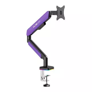 Suporte Articulado Para Monitor Pichau HL110, RGB, 17 Pol a 42 Pol, Preto e Roxo, PCH-LT110-BP01 em Oferta na Shopee