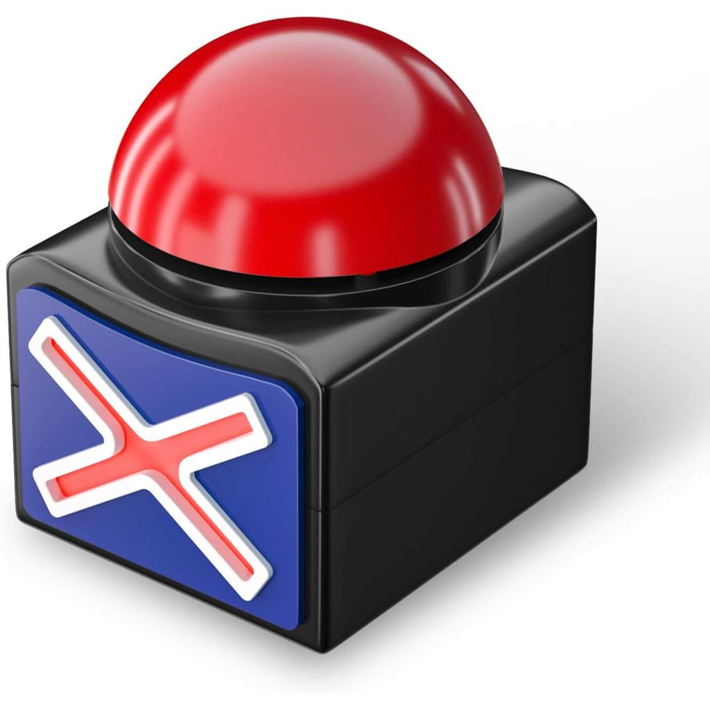 BEAN LIEVE Game Answer Buzzer, Buzzer de Jogo com Luzes e Som, Quiz de ...
