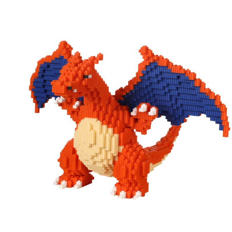 Blocos de Montar Charizard – Brinquedo Criativo | Shopee Brasil