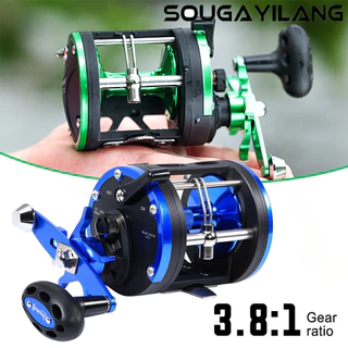 Sougayilang Novo Carretel De Pesca 3 + 1BB 3.8 : 1 Relação De Engrenagem Max 25KG Boa Ferramenta Para Ambientes Externos em Oferta na Shopee
