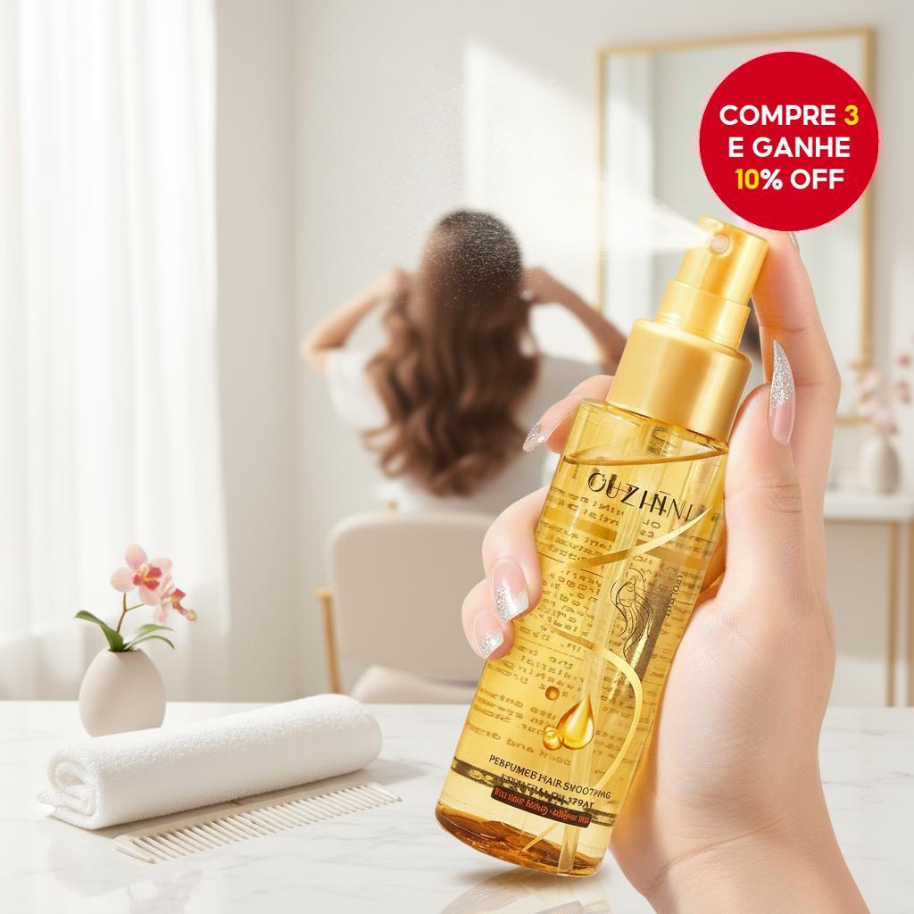 100ml de óleo capilar em spray para melhorar o frizz e hidratar o ...