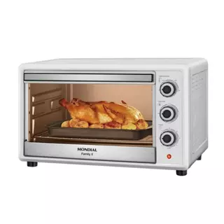Forno Elétrico 42L Family II Mondial 1600W Branco/Inox FRN-42-W - 127V em Oferta na Shopee