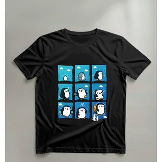 CAMISA PINGUIM DIVERTIDO UNISSEX CAMISETA CONFORTAVEL