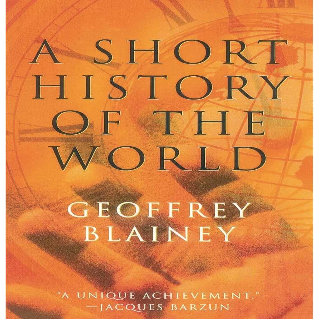 A Short History of the World autor Geoffrey Blainey | Shopee Brasil