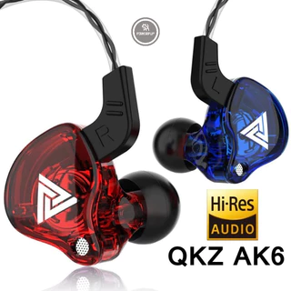 Fone de Ouvido Esportivo QKZ AK6 Original | Com Estojo e Jack 3.5mm | Envio Rápido
